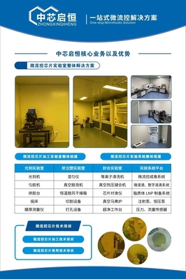 中芯啟恒微流控技術 專業咨詢與全方位服務